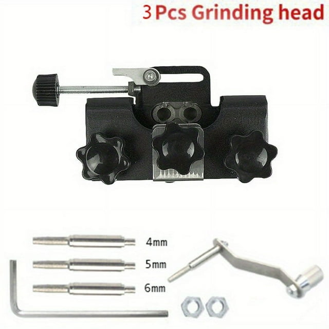 1pc Chainsaw Chain Sharpening Jig, Chainsaw Sharpener Kit, Suitable Chainsaw Grinder Tool For All Kinds Of Chain And Electric Saws