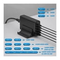 thumbnail image 4 of 245W USB C Charger 5 Ports GaN PD Fast Charging Station 140W PD3.1/PPS/QC4+/QC3.0 Power Adapter ,Safe and Efficient, 4 of 7