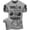 T-Shirt Heather Grey Branded, variant on Gymish Spartan Warrior Workout Gym Shirt for Men – Motivational Lifting T-Shirt, Athletic Gym Wear, Military Green, Small