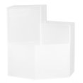 thumbnail image 1 of Soporte para brochas de maquillaje, Base Hexagonal de Material plástico, portalápices de gran capacidad para escuela y oficina, transparente, 1 of 8