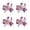 A, variant on 4Pcs Hawaiian Hibiscus Hair Clip Hawaiian Floral Clip for Women Girls Party Accessories Practical Beach Hairpin