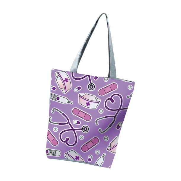 Bolso de hombro para mujer, bolso de mano para el Día de la Enfermería, regalo para ella. estilo B