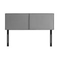 thumbnail image 6 of Modern Sleep Ranier Squares Upholstered Wood Headboard, Multiple Colors & Sizes, 6 of 9