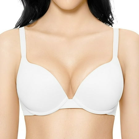 Women s Sheer Balconette Bra Demi Unlined Plunge Mesh See Through Sexy Bras Underwire