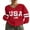 02 Red, variant on USA and American Flag Graphic Sweatshirts for Women 4th of July V-Neck Off Shoulder Sweatshirt Oversized Pullover Tops Shermie