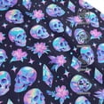 thumbnail image 3 of Pofeuu star Skull flower crystal Print Adult Adjustable Embroidered Graphic Baseball Hat for Men and Women, 3 of 6