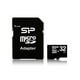 thumbnail image 1 of Silicon Power Tarjeta de Memoria MicroSDHC, Clase 10, 32 GB con Adaptador SD, SPMC10-32GB, 1 of 3