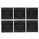 thumbnail image 1 of 6 hojas de etiquetas adhesivas impermeables para jabón de manos, para botellas de baño, fáciles de aplicar y quitar, para dispensadores de jabón de manos, jabón para platos, champú y acondicionador., 1 of 6