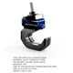 thumbnail image 3 of Gadgets De Acero Inoxidable Para Motocicleta, Gancho Portátil Universal A Prueba De Humedad Para Equipaje, Colgador Para Casco, Soporte Para Motocicleta Scienceny VI008990-02, 3 of 6