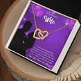 thumbnail image 3 of To My Wife Favorite Story Inseparable Necklace, 3 of 20