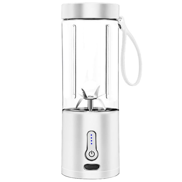 530ML Powerful Portable Suitable For USB Type C Rechargeable Food Processors Fruit Mixers Mini Juicers Mixing Cups Juicer Stainless Mini Juicer Juicer Stainless Steel Fruit Juicer High Power Juicer