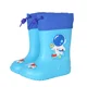 thumbnail image 5 of Nueva gran oferta de Botas de lluvia para niños de temporada, botas de bebé extraíbles con forro polar a media pantorrilla, pegamento antideslizante para niños y niñas, 5 of 5