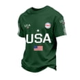thumbnail image 2 of Dwelliawo 250 Anniversary Usa Shirt 250th Patriotic 1776-2026 Shirt American Flag Pullover 250 Anniversary Usa America Independence T Shirt Pullover Dark Green 3XL, 2 of 6