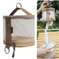 thumbnail image 4 of Yucurem Portable Hanging Napkin Holder with Hook Paper Storage Box Camping Storage (White), 4 of 10