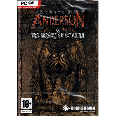 Robert D. Anderson & The Legacy of Cthulhu PC DVD-Rom - PROJECT: ANDERSON is a playable Horror Novel