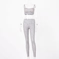 thumbnail image 2 of Ladies Personalized Yoga Clothes Set Spring Summer Women, 2 of 2