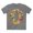Athletic Heather, variant on Letter O Graphic Design Tee Unisex 100 Cotton With Antique Gold Letters Artwork T-Shirt