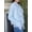 White, variant on Women's Fringe Tweed Cropped Jacket, V Neck Long Sleeve Double Breasted Gold Button Textured Short Blazer Coat