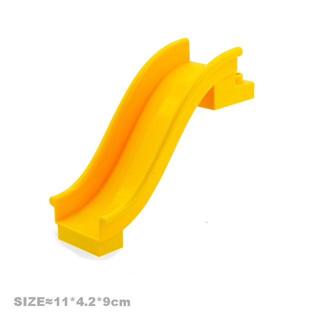 Big Size Building Blocks House Structure Parts Pillar Fence Bridge Column Assemble Bricks Educational Toys For Children Gift