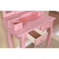 thumbnail image 2 of Bowery Hill 2 Piece Kids Vanity Set in Pink, 2 of 5