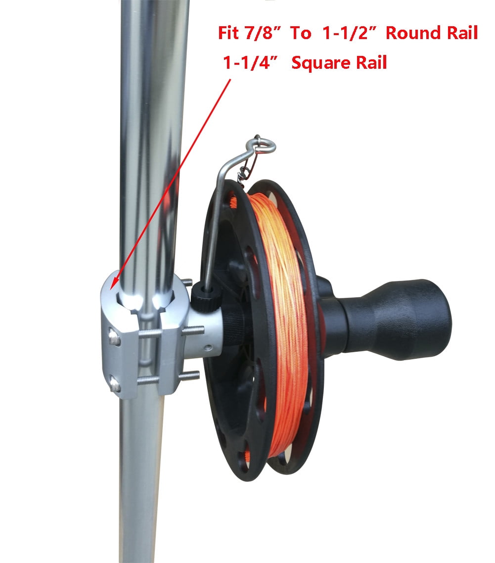 Brocraft Manual Planer Reel/Rail Mount Reel/Teaser Reel/Planer Downrigger