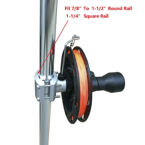 Brocraft Manual Planer Reel/Rail Mount Reel/Teaser Reel/Planer Downrigger