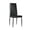 Black, variant on Dining Chairs Set of 4, Paproos PU Leather Kitchen Chairs with Metal Legs, Modern Dining Room Side Chairs Set with High Back for Kitchen Living Room, Black(Table Not Included)