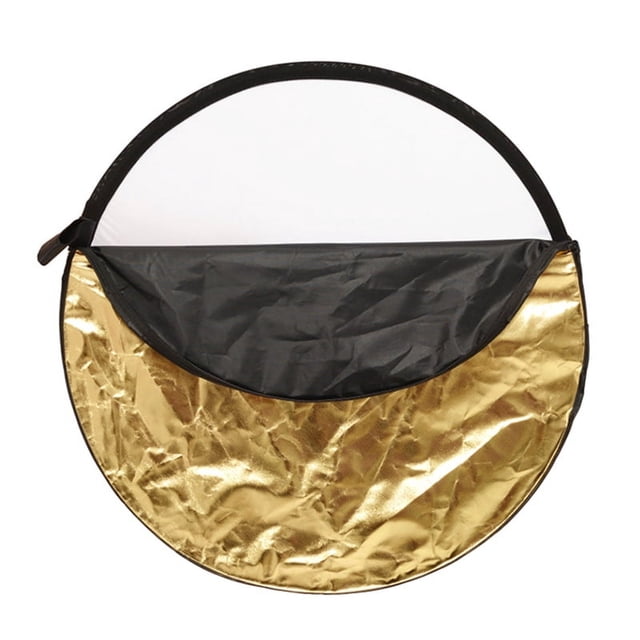 5-in-1 Foldable Round Reflectors for Photography, Fill Light Accessories for Outdoor Photo Shoots and Backdrops