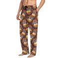 thumbnail image 5 of joogoo Men's Pajama Pants Cartoon Gorillas Soft Long Sleep Lounge Pjs Bottoms S, 5 of 7