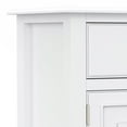 thumbnail image 3 of Simpli Home Connaught 51 inch Wide Solid Wood Traditional Entryway Storage Cabinet in White, 3 of 13