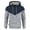 13 Dark Gray, variant on guisaled Color Block Hoodies for Men Long Sleeve Casual Drawstring Pullover Patchwork Oversized Casual Drawstring Fleece Hooded Sweatshirt
