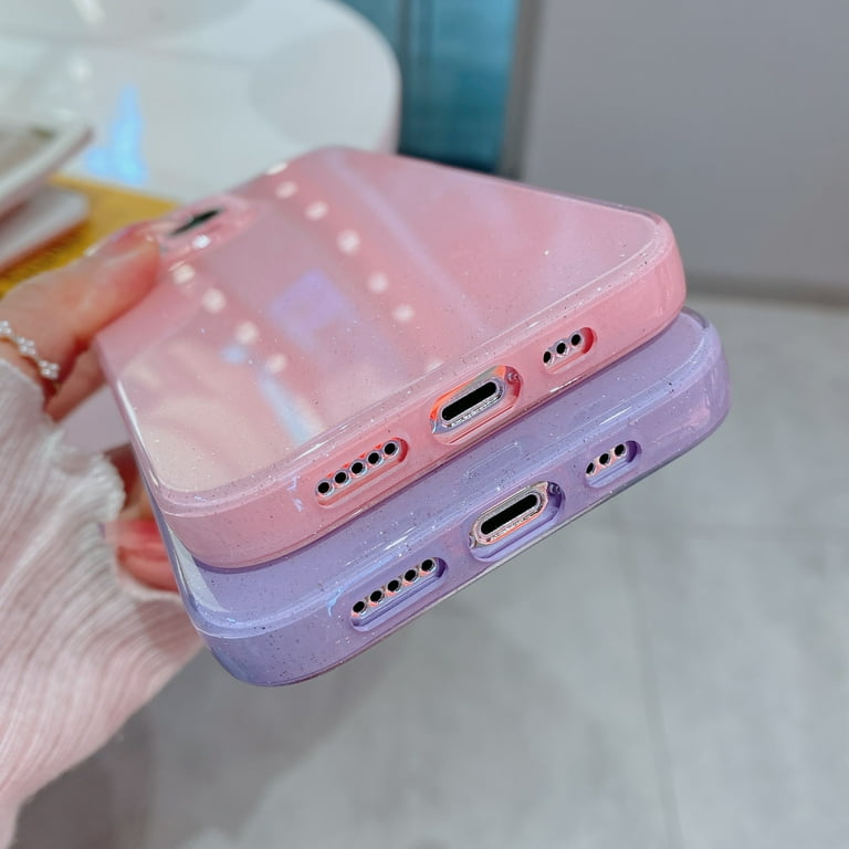 iPhone XR Case, Phone Case iPhone XR, Slim Fit Silicone Rubber Shockproof  Protective Bumper Girls Women Cover for iPhone XR, Pink