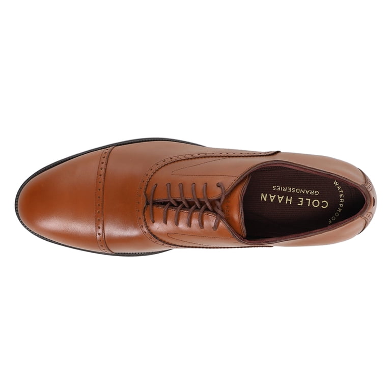Cole Haan Mens Dawson G360 British Tan Captoe Oxford Dress Shoes 8.5 M 81cbiHehI9L._AC_UY900_.jpg main image 4