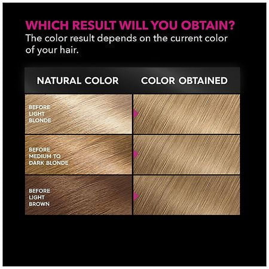 Garnier Olia Oil Powered Ammonia Free Permanent Hair Color, 8.0 Medium Blonde 1.0 set Pack of 2