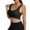 Black, variant on Rigardu bras for women Womens Large Bra Bra Plus Wrap Chest No Steel Ring Anti Stray Bra Fitness Yoga Bra A + L