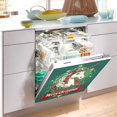thumbnail image 4 of Ryvnso Merry Christmas Unicorn Dishwasher Magnetic Refrigerator Magnet Cover Kitchen Home Decorative 23"x26", 4 of 6