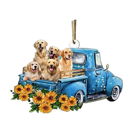 

Acrylic Car Puppy Pendant Auto Parts Key Pendant Backpack Pendant Small Animal
