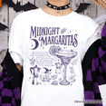 thumbnail image 2 of Midnight Margaritas Halloween T-Shirt, Whimsical Tee for Drinking Witches, 2 of 8