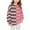 E Pink, variant on NAISIBABY Toddler Girls Sweatshirt, Crewneck Casual Long Sleeve Striped Color Block Fall Winter Pullover Hoodie Black 5-6T