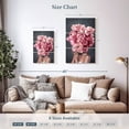 thumbnail image 3 of Elephant Stock Lady Peony Xi Wall Art - Vertical Multi Panel Canvas - Living Room Wall Decor - Floral And Botanical Multi Panel - Gray And Beige Decor - 20" x 32", 3 of 4