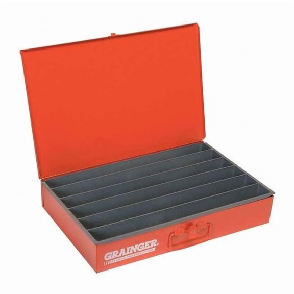 Steel, Compartment Drawer, 12 1/2 in D x 3 1/8 in H x 18 3/8 in W 125-17-S1158