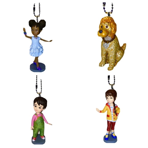 4 PVC Keychain Dangler Bree Frenchy Dog Grace Jo Jojo Clancy Figure Fancy Nancy