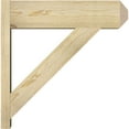 thumbnail image 3 of Ekena Millwork 8"W x 28"D x 28"H Traditional Rough Sawn Craftsman Outlooker, Douglas Fir, 3 of 4