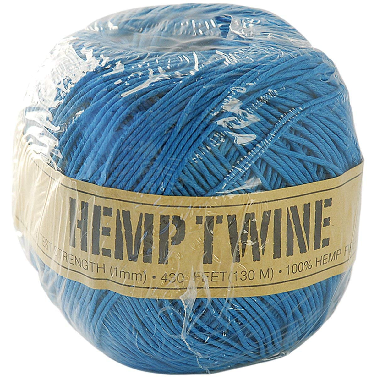 Hemp Cord 20 400'PackBlue, This 20lb hemp ballWalmartes in a variety