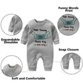 thumbnail image 2 of AOUYOA Baby Twins Bodysuit Facial Mask Unisex Romper, 2 of 4