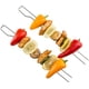 thumbnail image 3 of Brochetas para parrilla de acero inoxidable, ideales como brochetas para shashlik, brochetas para camarones, brochetas para aves, etc., aptas para todas las parrillas WD.WDQZL Hogar, 3 of 6