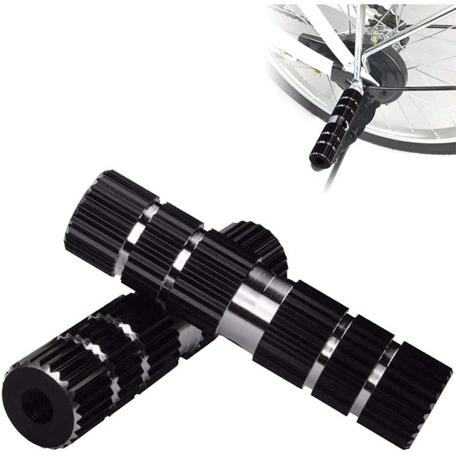 Estriberas de bicicleta antideslizantes de aleación de aluminio, estriberas de BMX, estriberas cilíndricas para bicicletas BMX, estriberas de bicicleta de montaña, para acrobacias BMX, ciclismo, MTB,