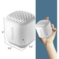 thumbnail image 3 of (2 pack) Philips Wireless Bluetooth Speaker Portable & Waterproof Outdoor Mini Speaker 8 Hrs Play Time, White, 3 of 6
