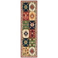 thumbnail image 5 of SAFAVIEH Heritage Cory Tribal Wool Area Rug, Green/Red, 5' x 8', 5 of 10