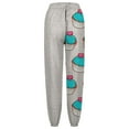 thumbnail image 4 of YDLCAFD Women's Loose Love Cake Digital Print Casual Drawstring Sweatpants, 4 of 4